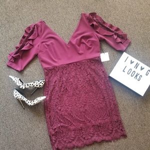 Holiday plus size dress